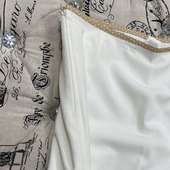 Spanner midi white cream skir - Picture 4 of 4